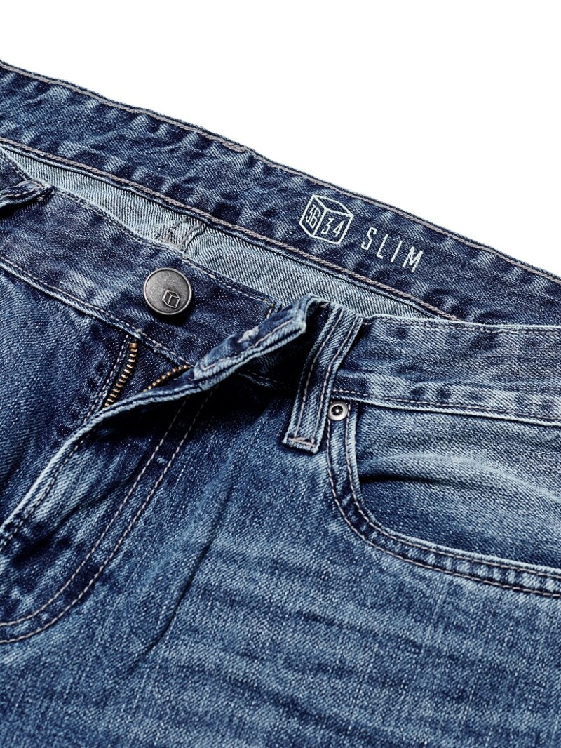 Джинсы SLIM, medium blue