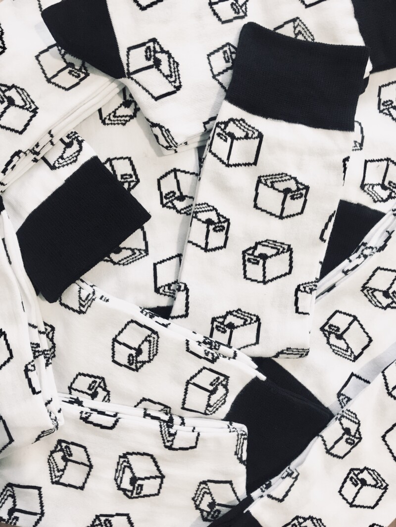 Носки BASIC BOX x ONKAI, white