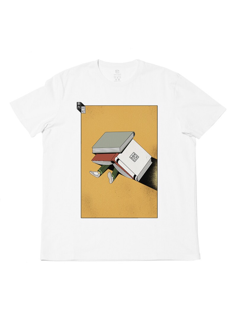 Футболка SCHHME books, white