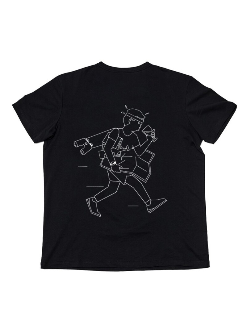 Футболка SCHHME runner&wine, black